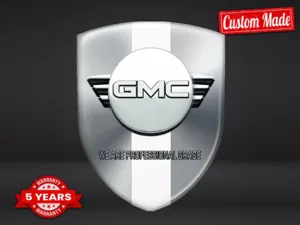 GMC Emblèmes Auto Perso Style Max Durable Pro Édition